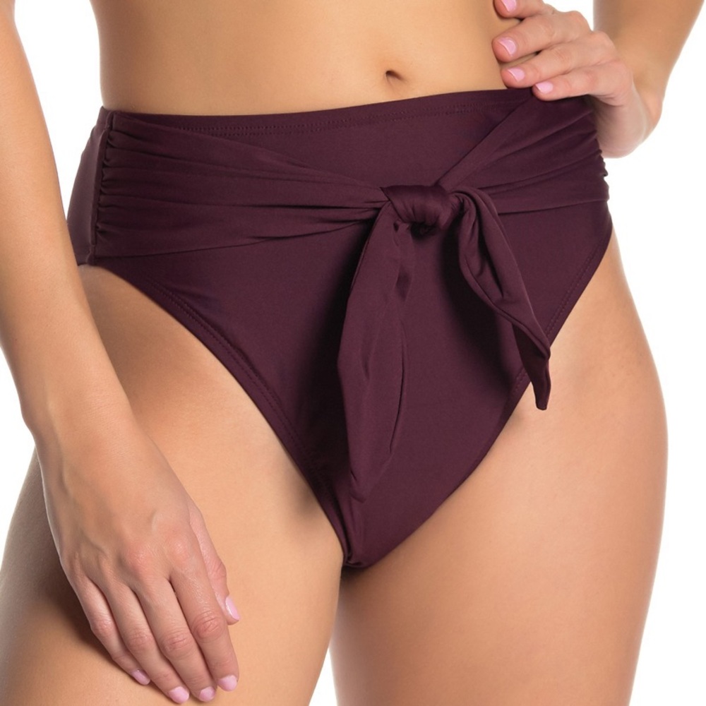 Free Press Trixie Cheeky Tie Front Bikini Bottoms